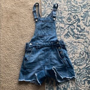 Denim overalls